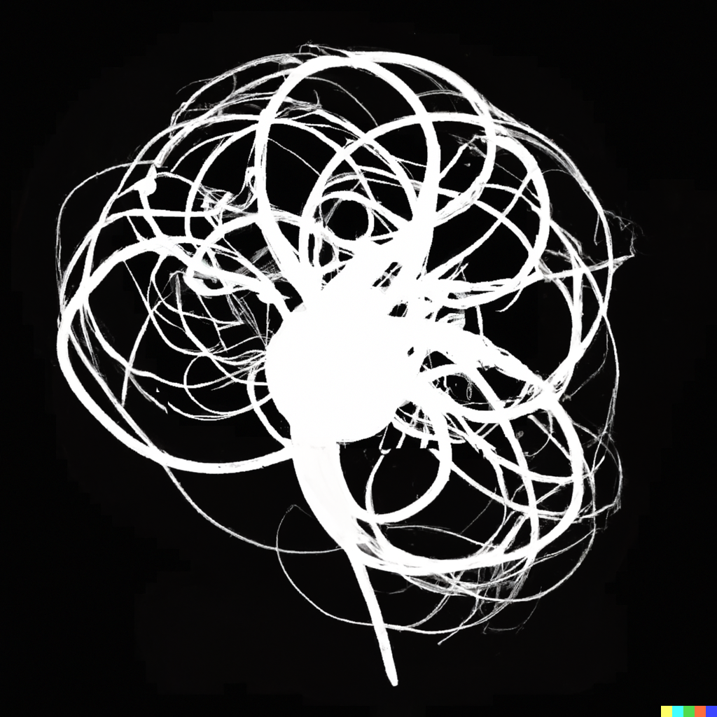 Chaos in the brain DALL-E image